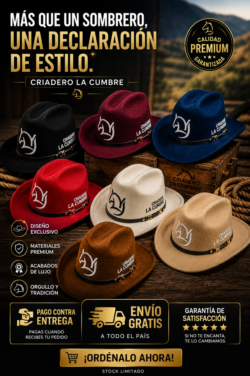 Sombrero Yeison Jimenez