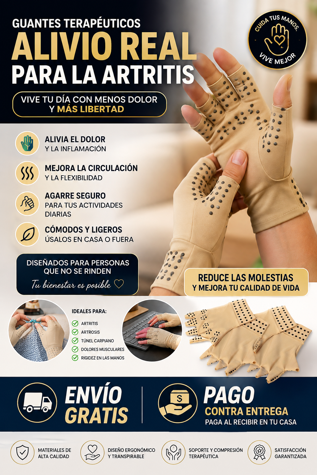 GUANTES PARA ARTRITIS