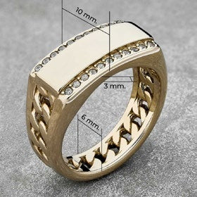 Anillo Apolo en Oro Laminado - imagen 2