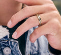 Anillo Colosal en Oro Laminado - imagen 1