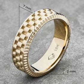 Anillo Esparta en Oro Laminado - imagen 2