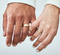Argollas Alma en Oro Laminado - imagen 1