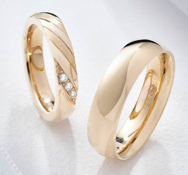 Argollas Alma en Oro Laminado - imagen 2