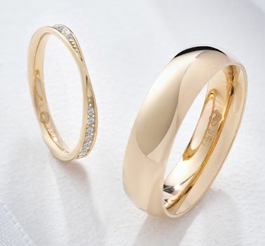 Argollas Aura en Oro Laminado - imagen 1