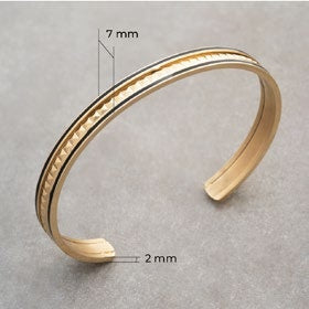 Brazalete Aslan en Oro Laminado - imagen 2