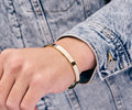 Brazalete Liso en Oro Laminado - imagen 1