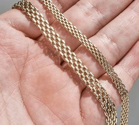Cadena Chinesca en Oro Laminado - imagen 4