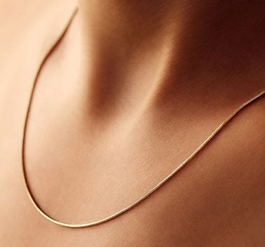 Cadena Cordón en Oro Laminado - imagen 2