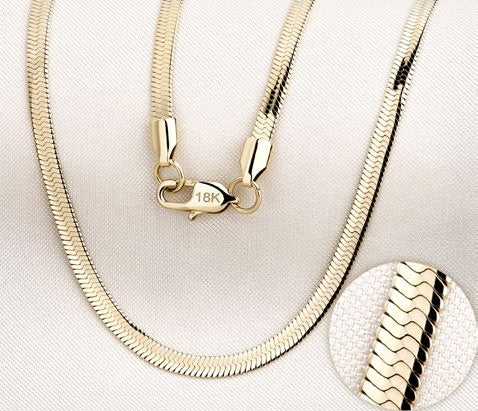 Cadena Egipcia en Oro Laminado - imagen 1
