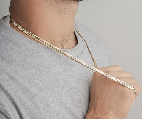 Cadena Serpiente en Oro Laminado - imagen 2