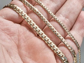 Cadena Serpiente en Oro Laminado - imagen 4
