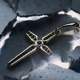 Dije Cruz Suprema en Oro Laminado - imagen 2