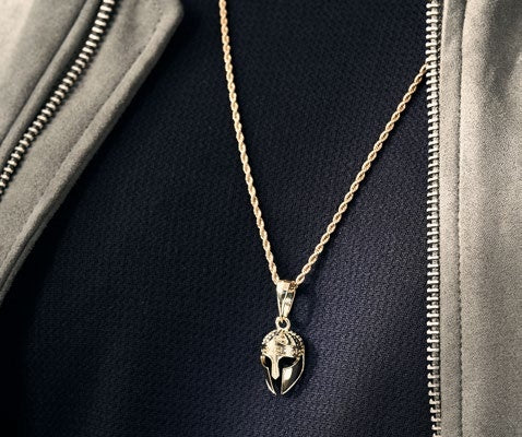 Dije Gladiador en Oro Laminado - imagen 1