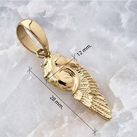 Dije Pegaso en Oro Laminado - imagen 2