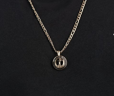 Medalla Ancla en Oro Laminado - imagen 1