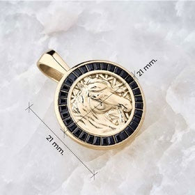Medalla Equus en Oro Laminado - imagen 2