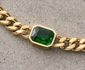Pulso Jade en Oro Laminado - imagen 1