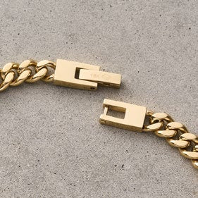 Pulso Jade en Oro Laminado - imagen 2